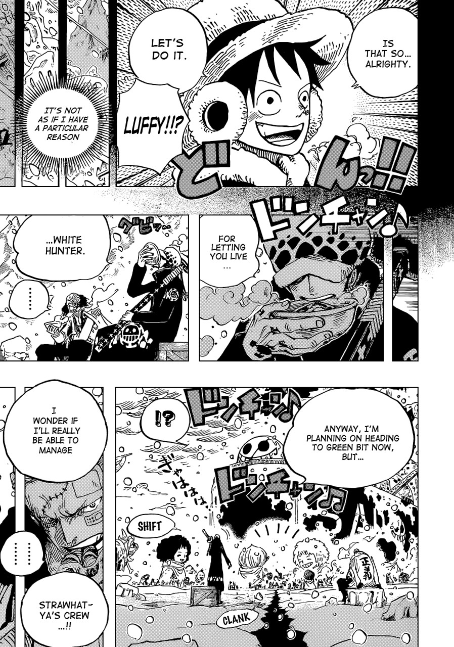 One Piece chapter 697 page 3