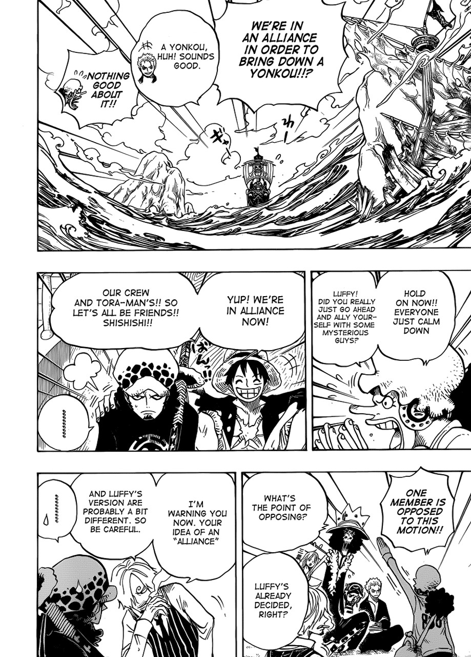 One Piece chapter 698 page 12