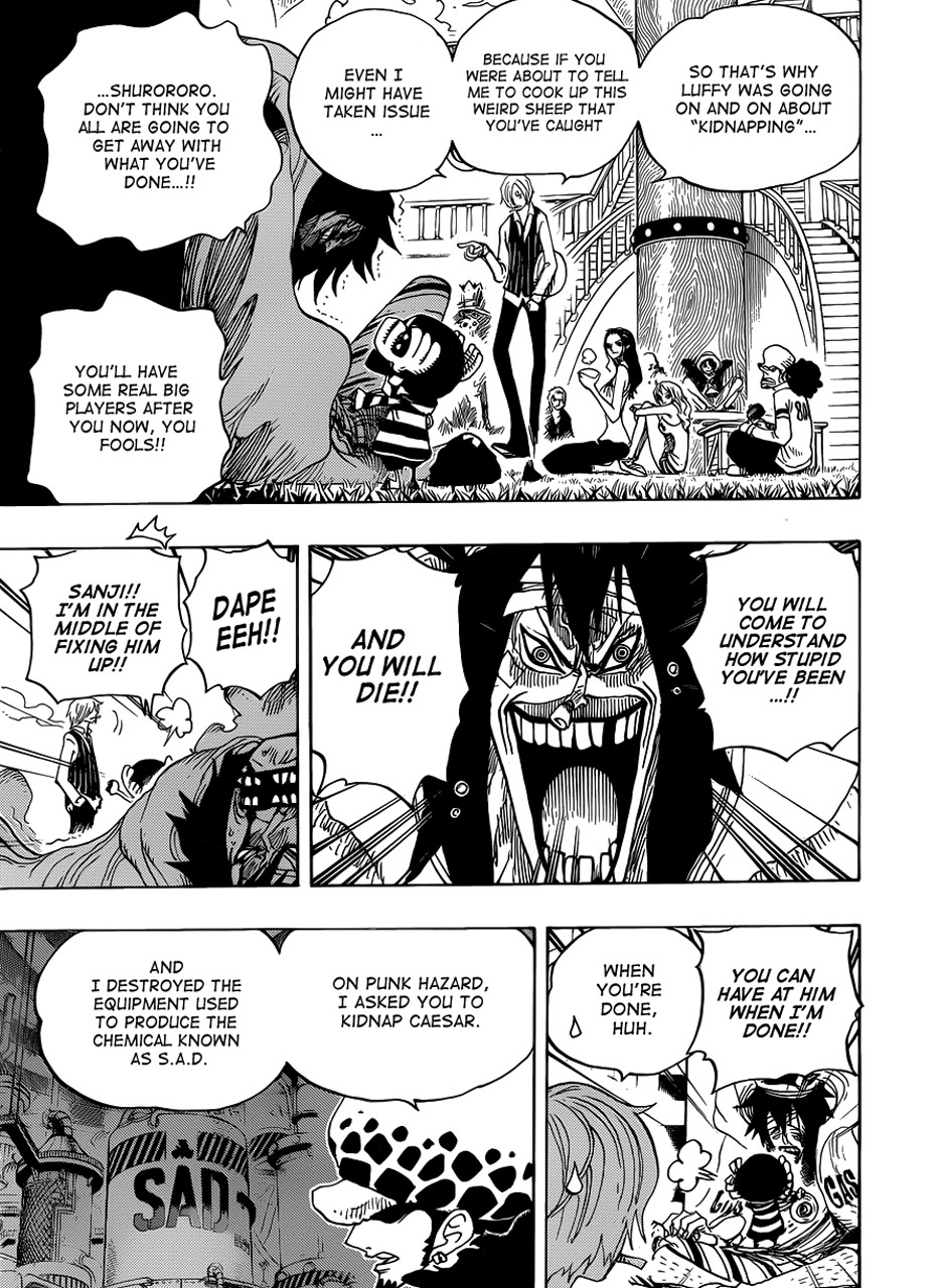 One Piece chapter 698 page 13