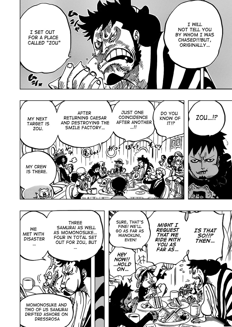 One Piece chapter 700 page 10