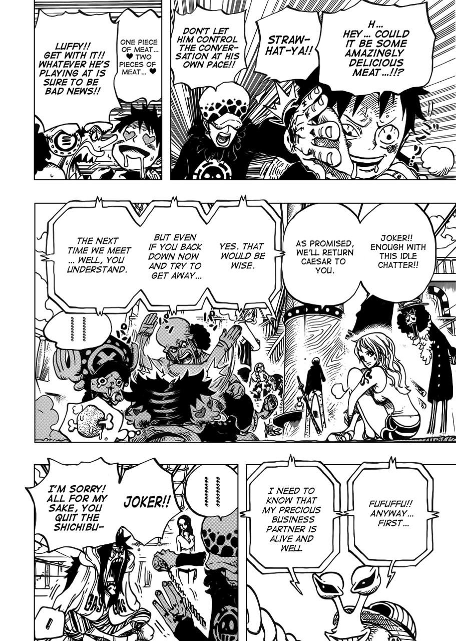 One Piece chapter 700 page 6