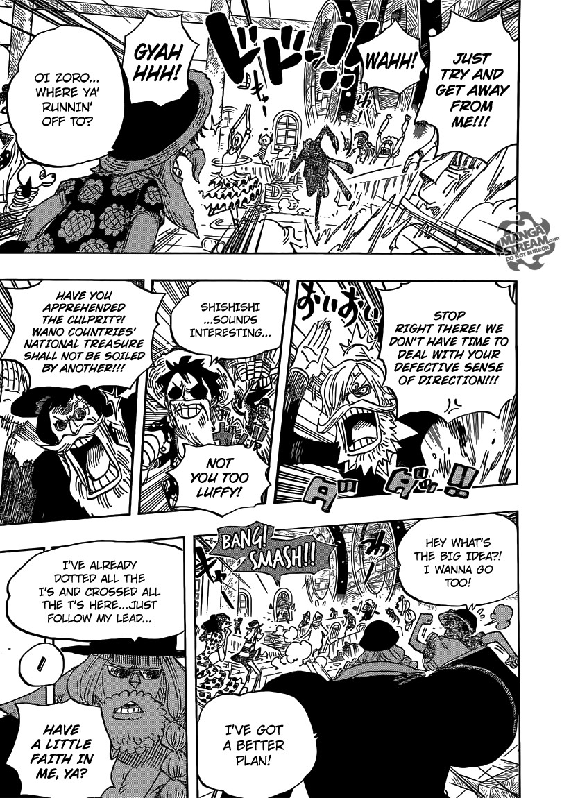One Piece chapter 702 page 10