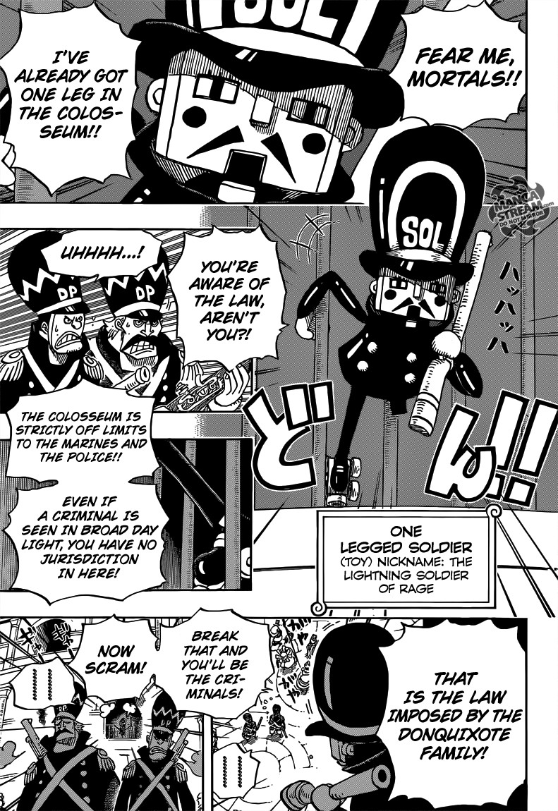 One Piece chapter 703 page 15