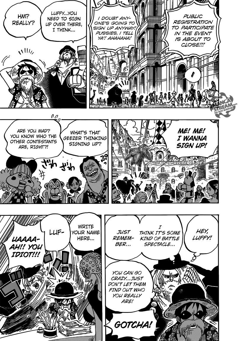 One Piece chapter 703 page 17