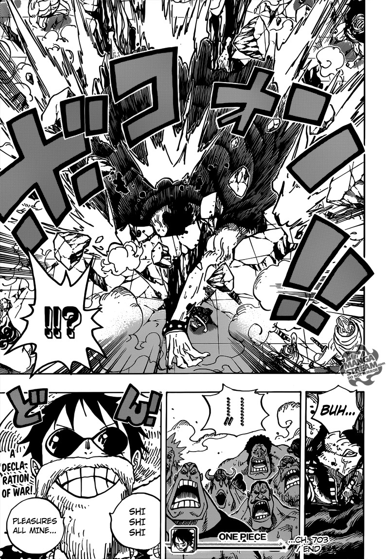 One Piece chapter 703 page 21