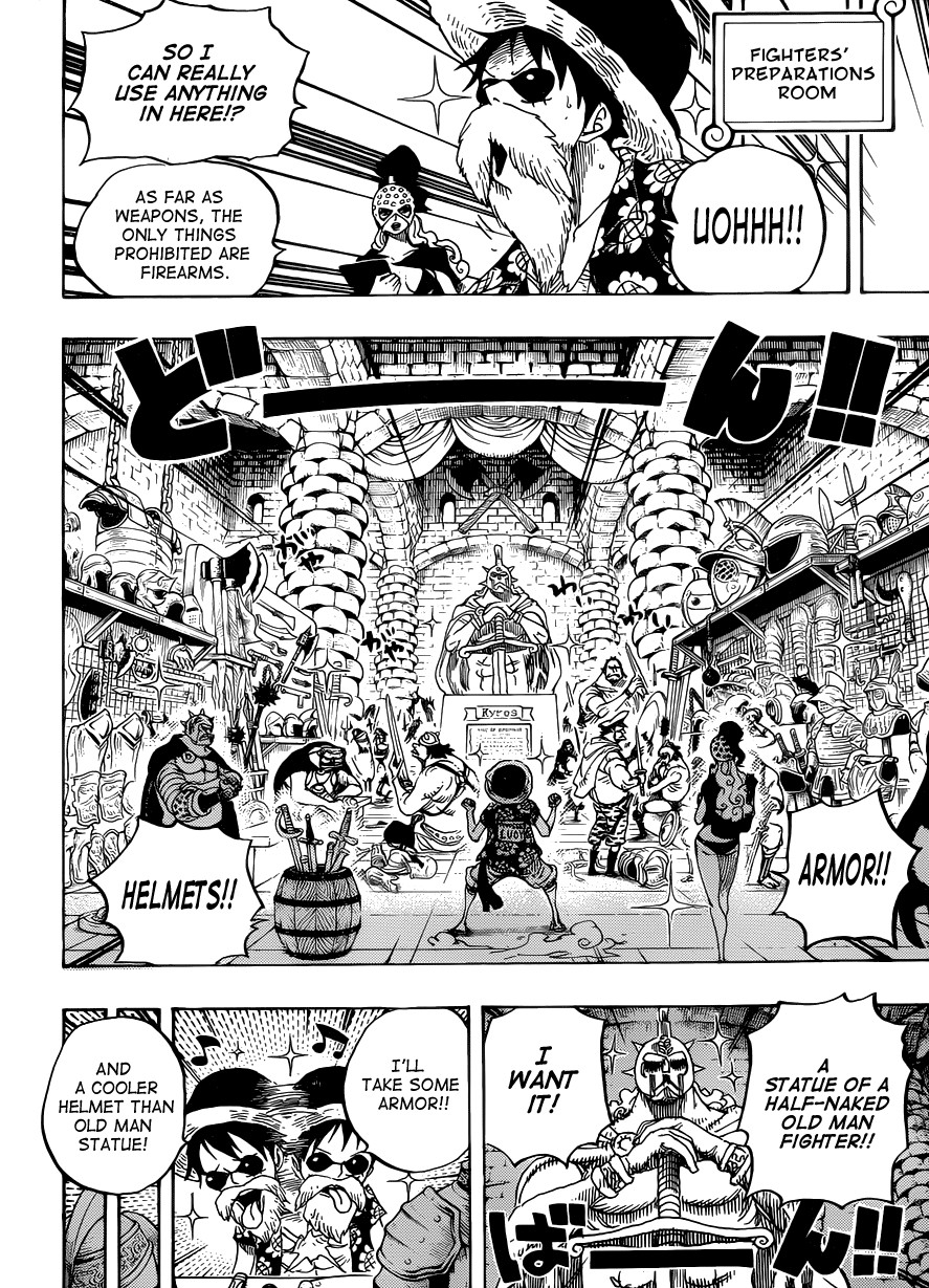 One Piece chapter 704 page 8