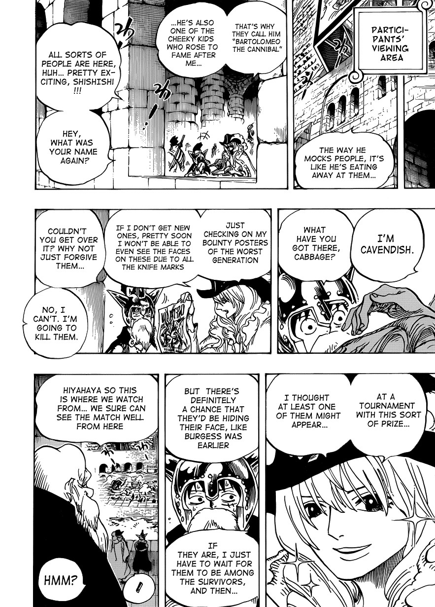 One Piece chapter 707 page 15