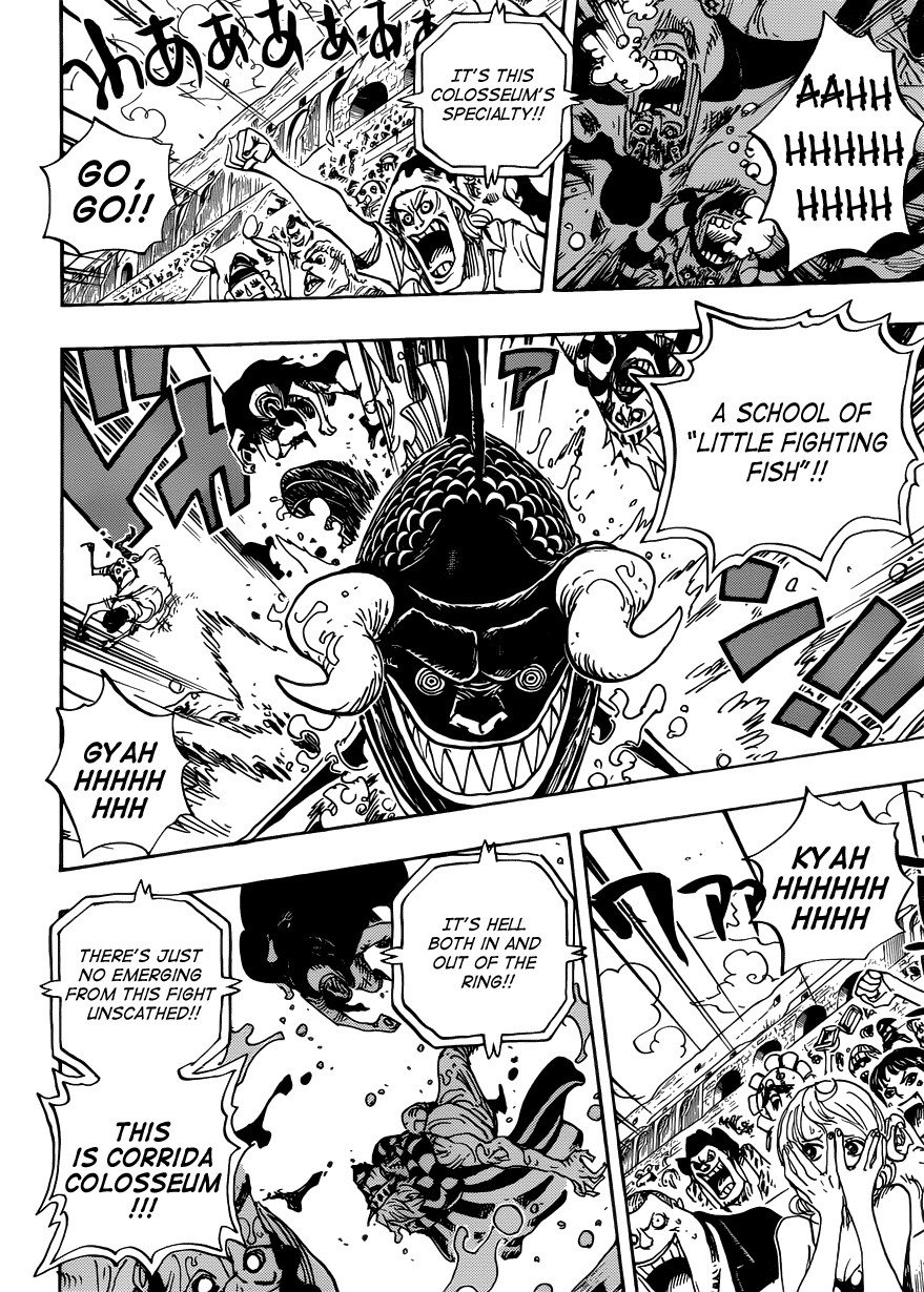 One Piece chapter 707 page 7