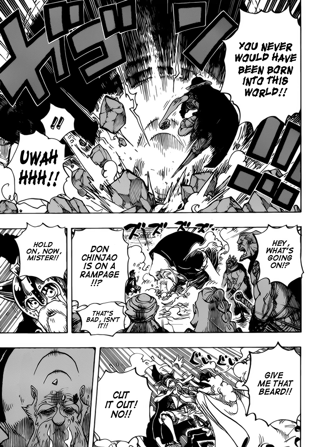 One Piece chapter 708 page 3