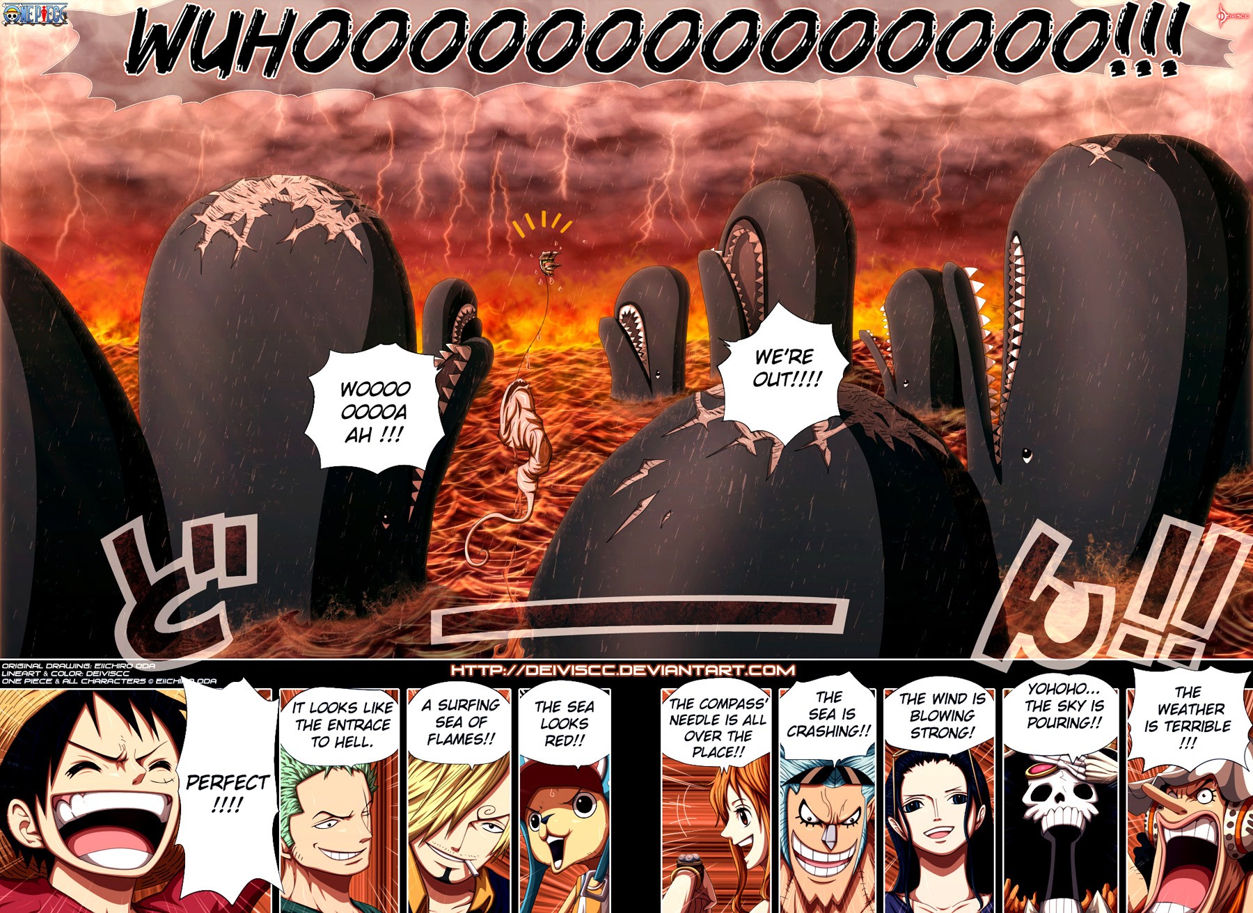 One Piece chapter 710 page 3