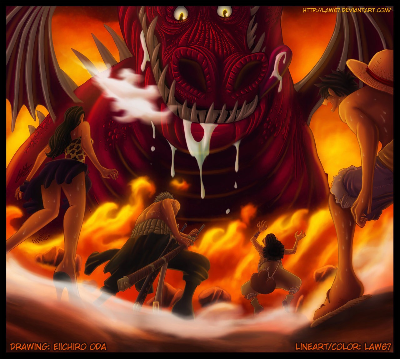 One Piece chapter 711 page 3