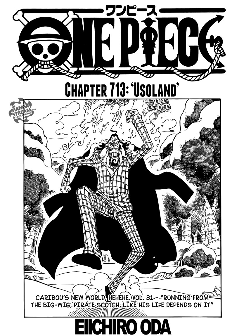One Piece chapter 713 page 1