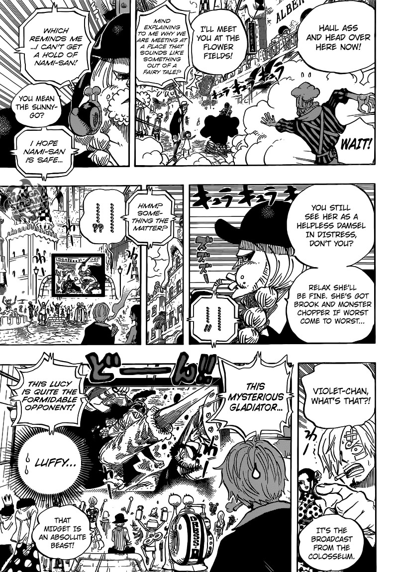 One Piece chapter 713 page 15