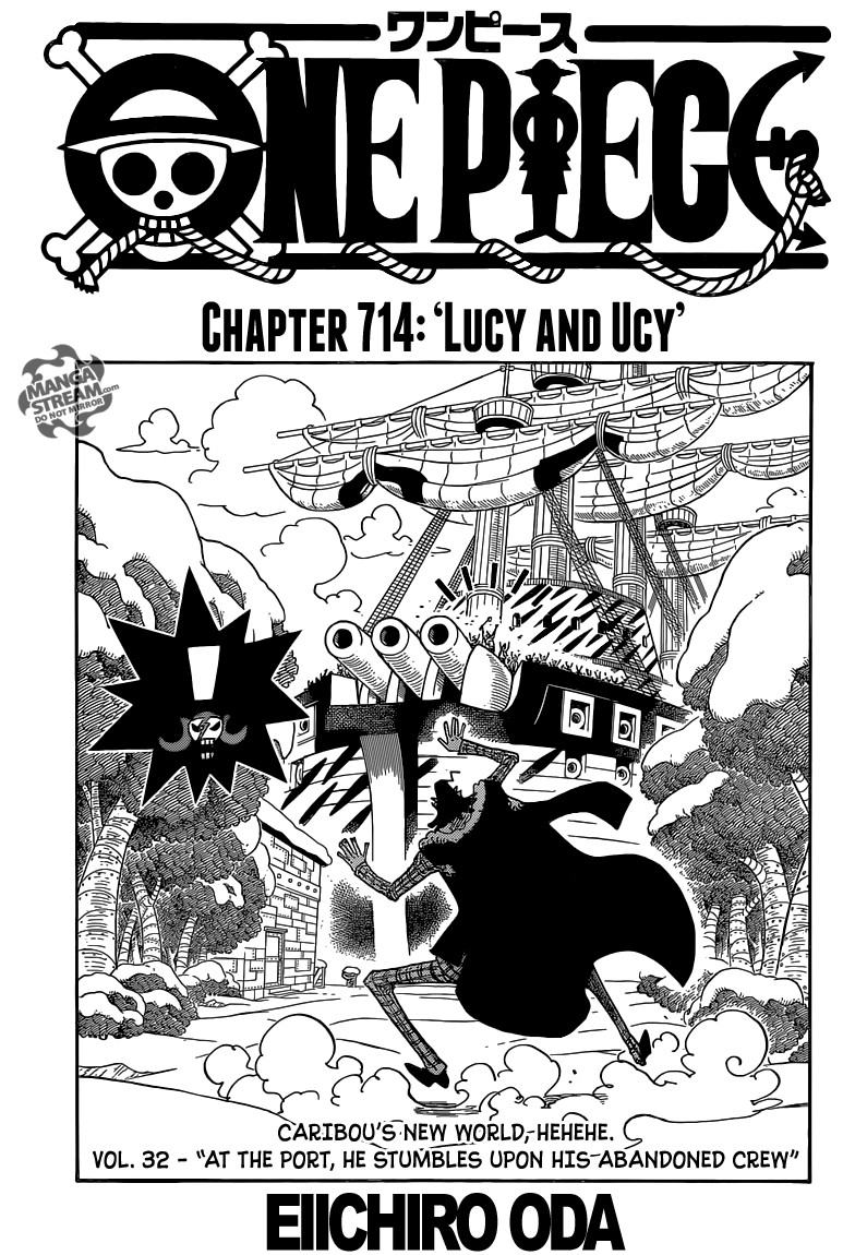 One Piece chapter 714 page 1