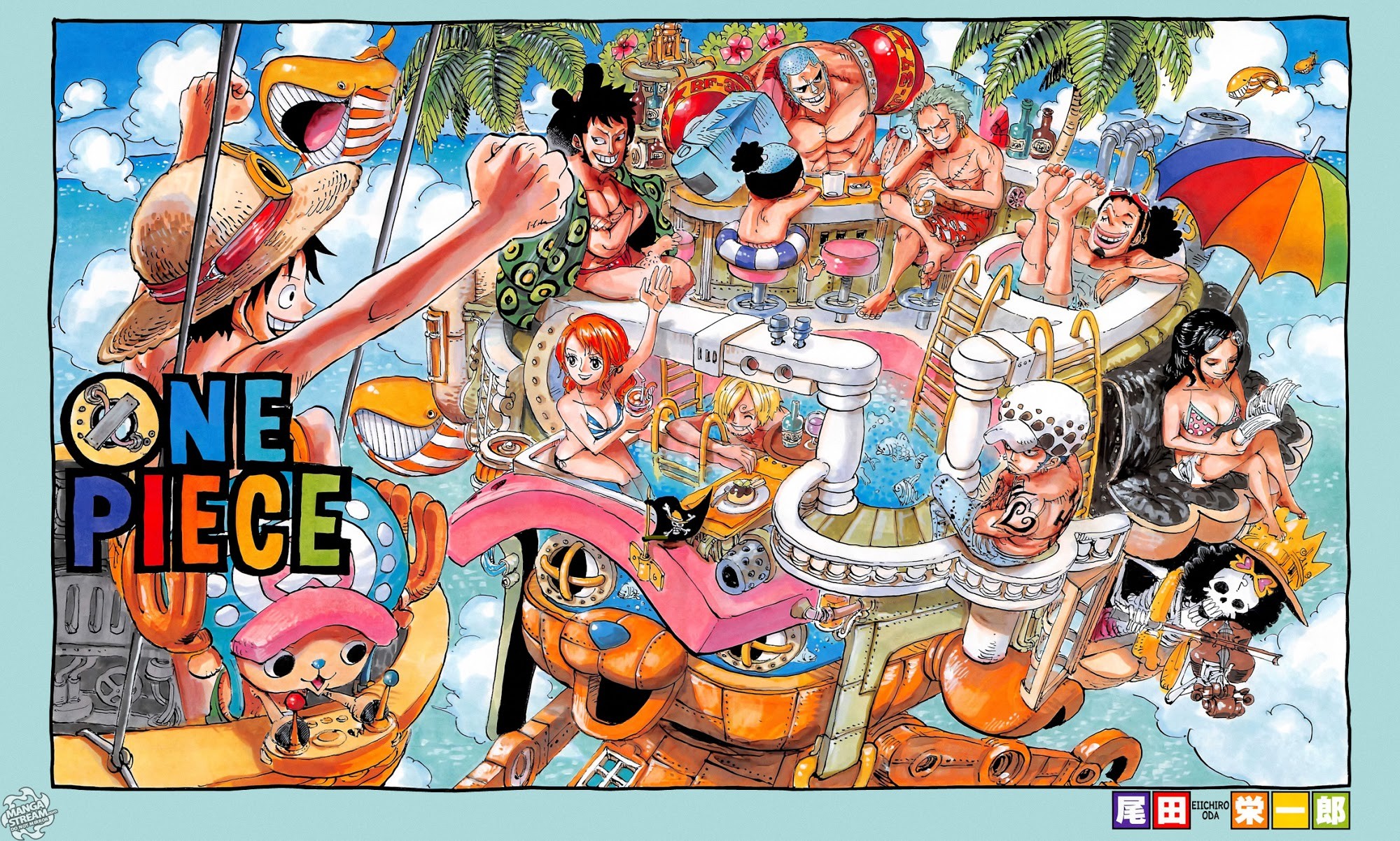 One Piece chapter 717 page 1