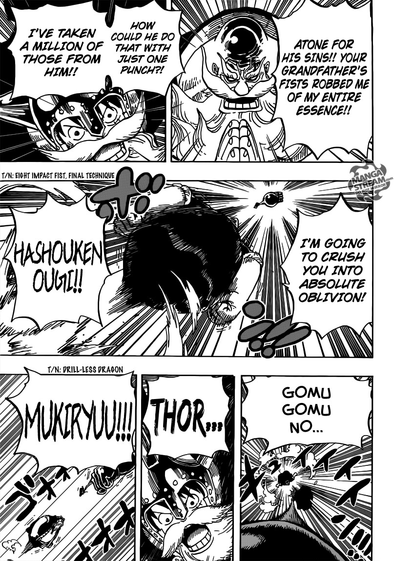 One Piece chapter 719 page 16