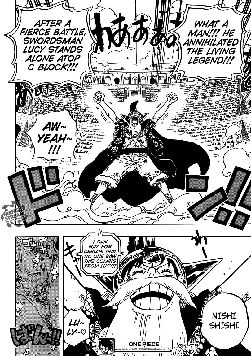 One Piece chapter 719 page 20