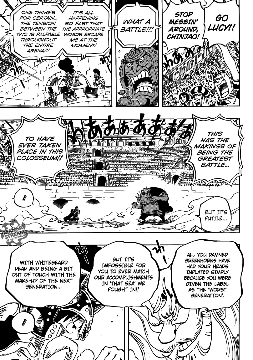 One Piece chapter 719 page 6