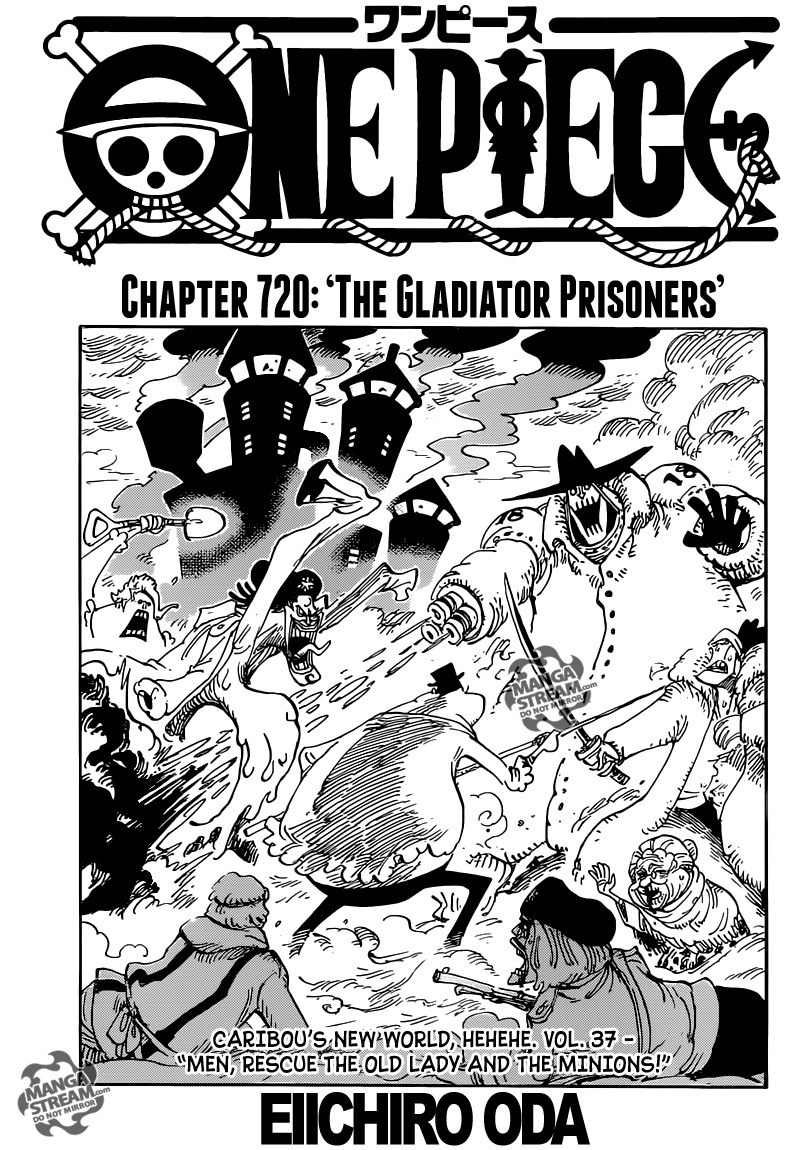 One Piece chapter 720 page 1