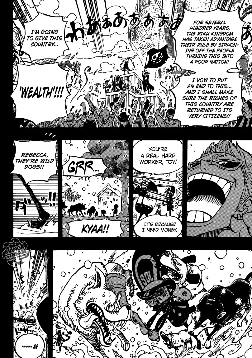 One Piece chapter 721 page 15