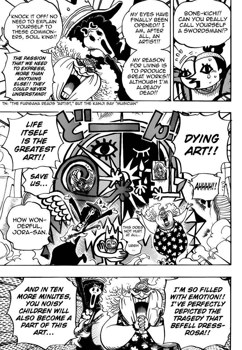 One Piece chapter 722 page 15