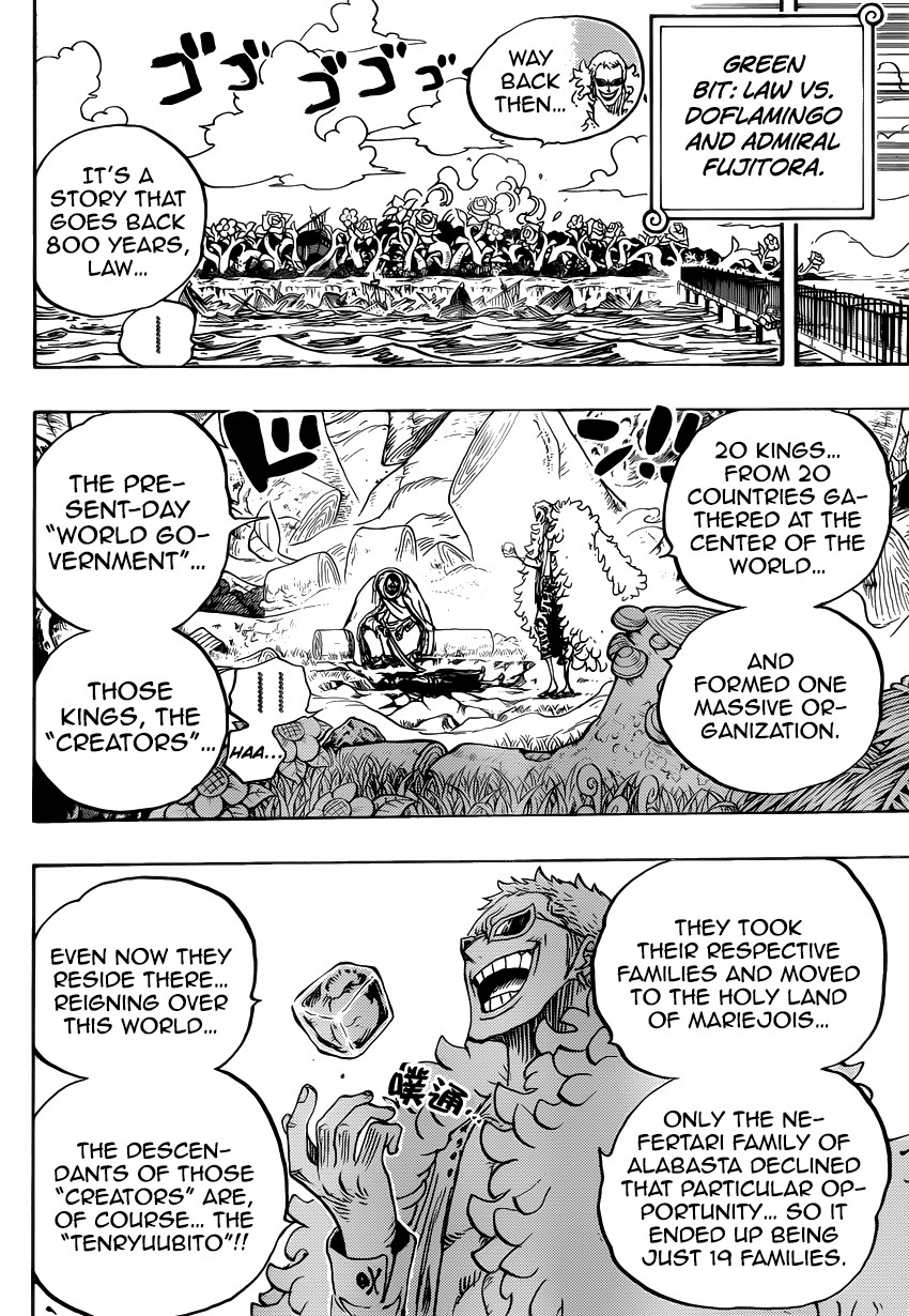 One Piece chapter 722 page 18