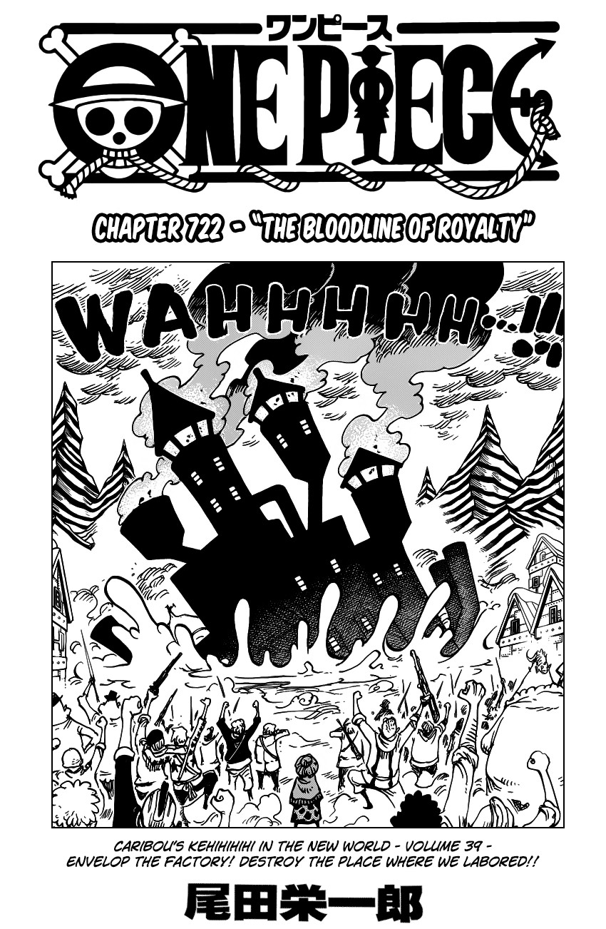 One Piece chapter 722 page 2