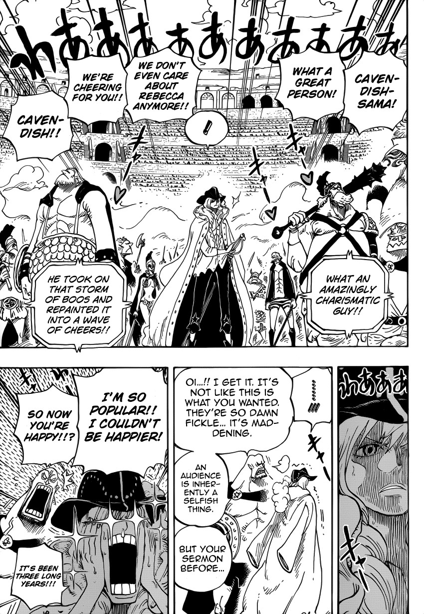 One Piece chapter 722 page 8