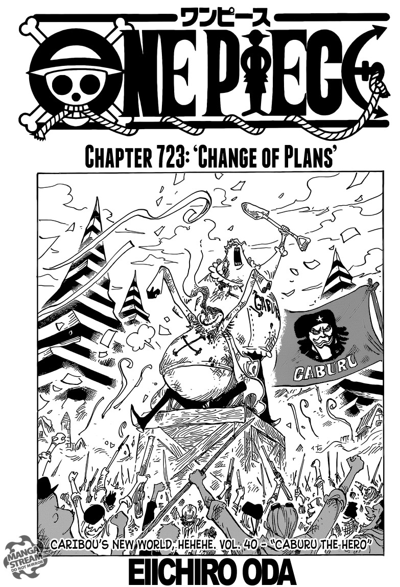 One Piece chapter 723 page 1