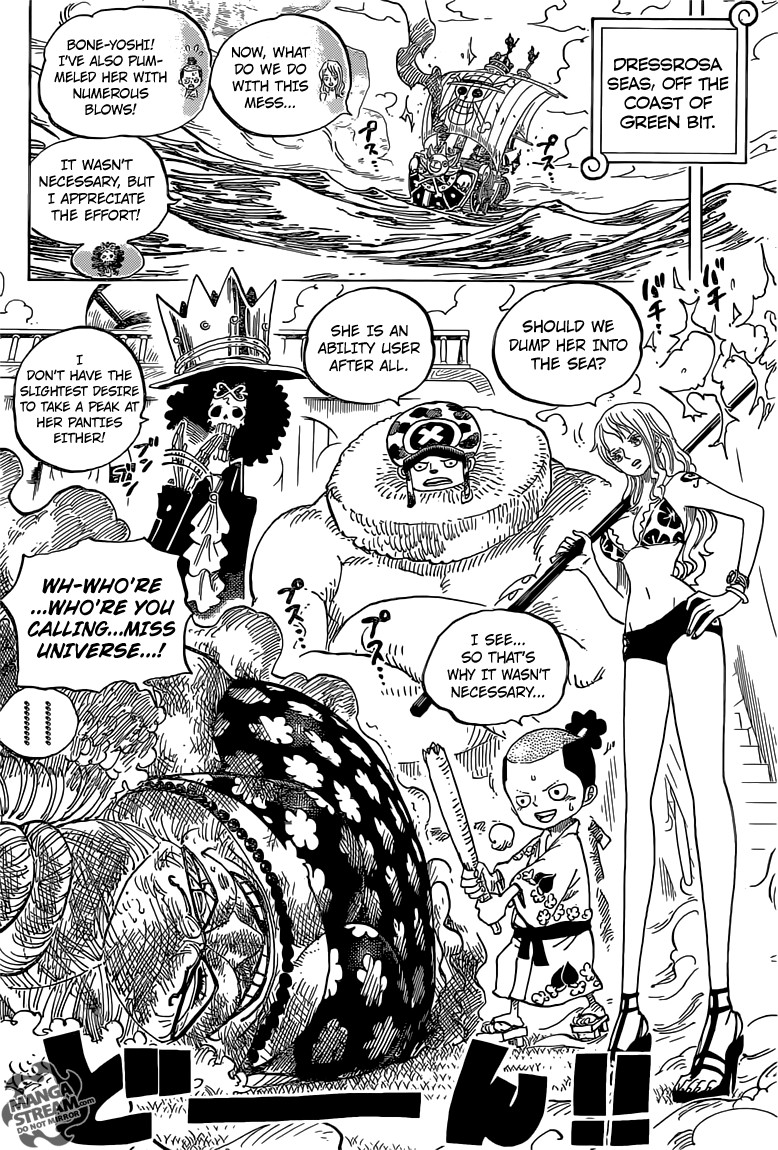 One Piece chapter 723 page 11