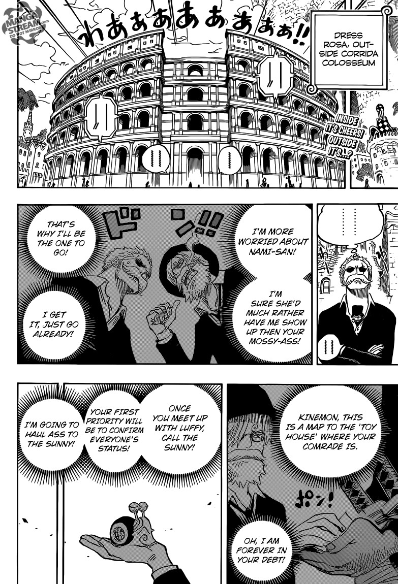 One Piece chapter 723 page 5