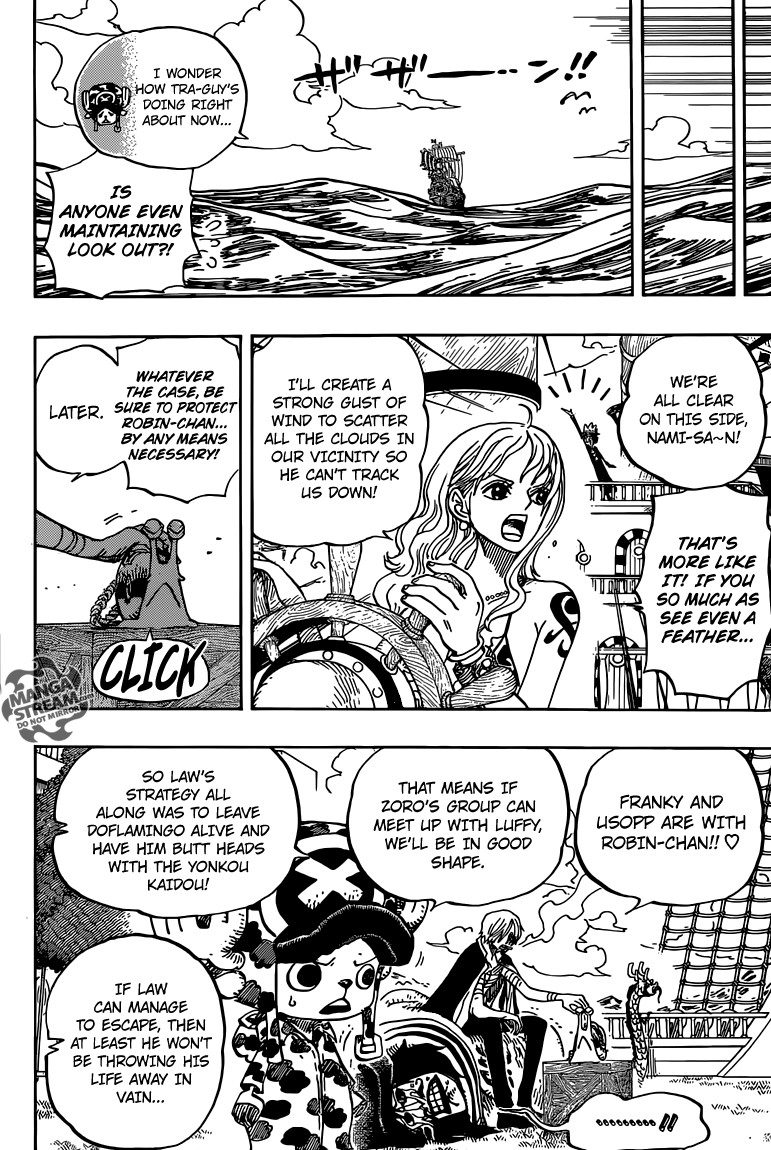 One Piece chapter 725 page 6