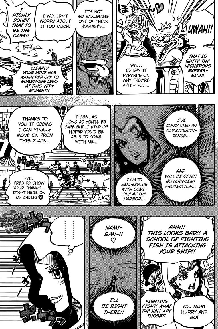 One Piece chapter 725 page 9