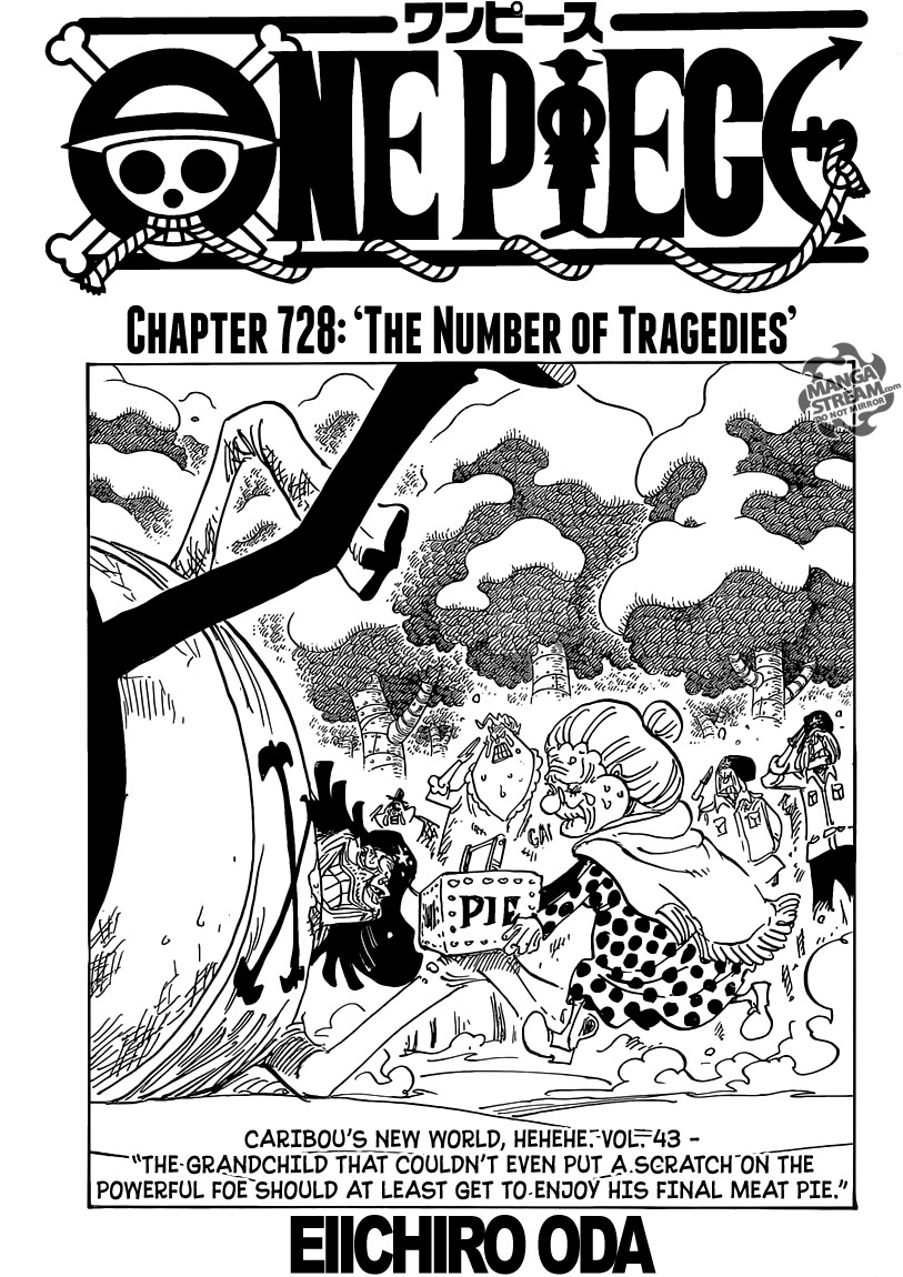 One Piece chapter 728 page 1