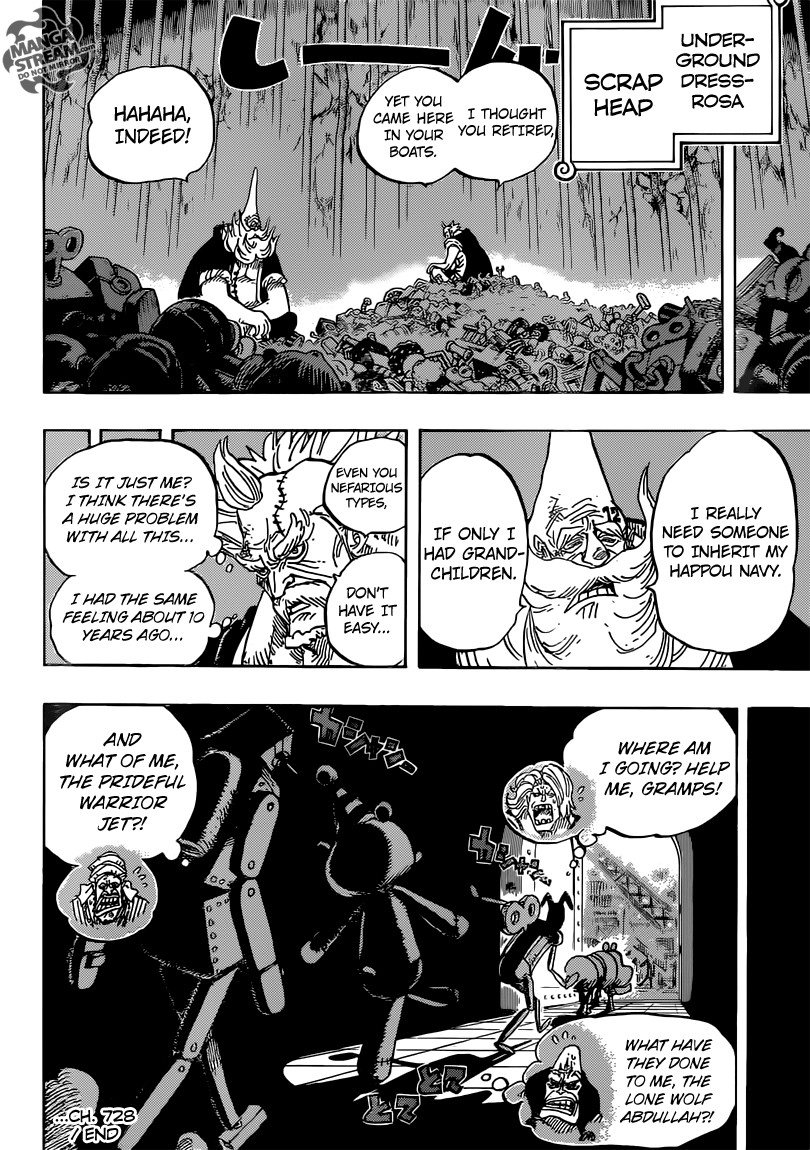 One Piece chapter 728 page 18