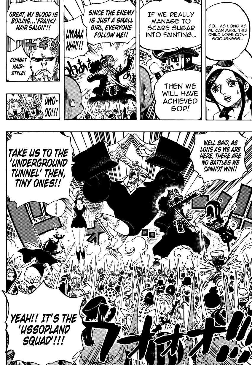 One Piece chapter 731 page 11