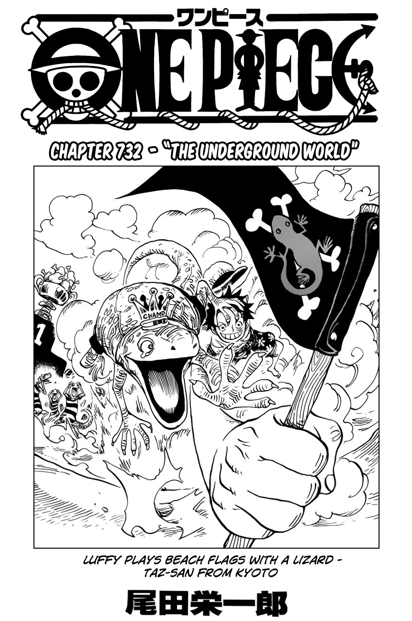 One Piece chapter 732 page 2