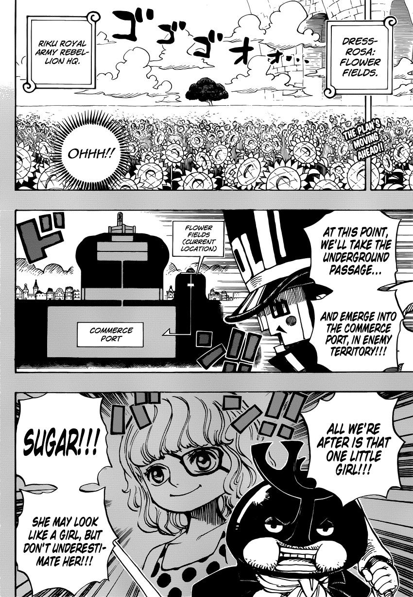 One Piece chapter 732 page 3
