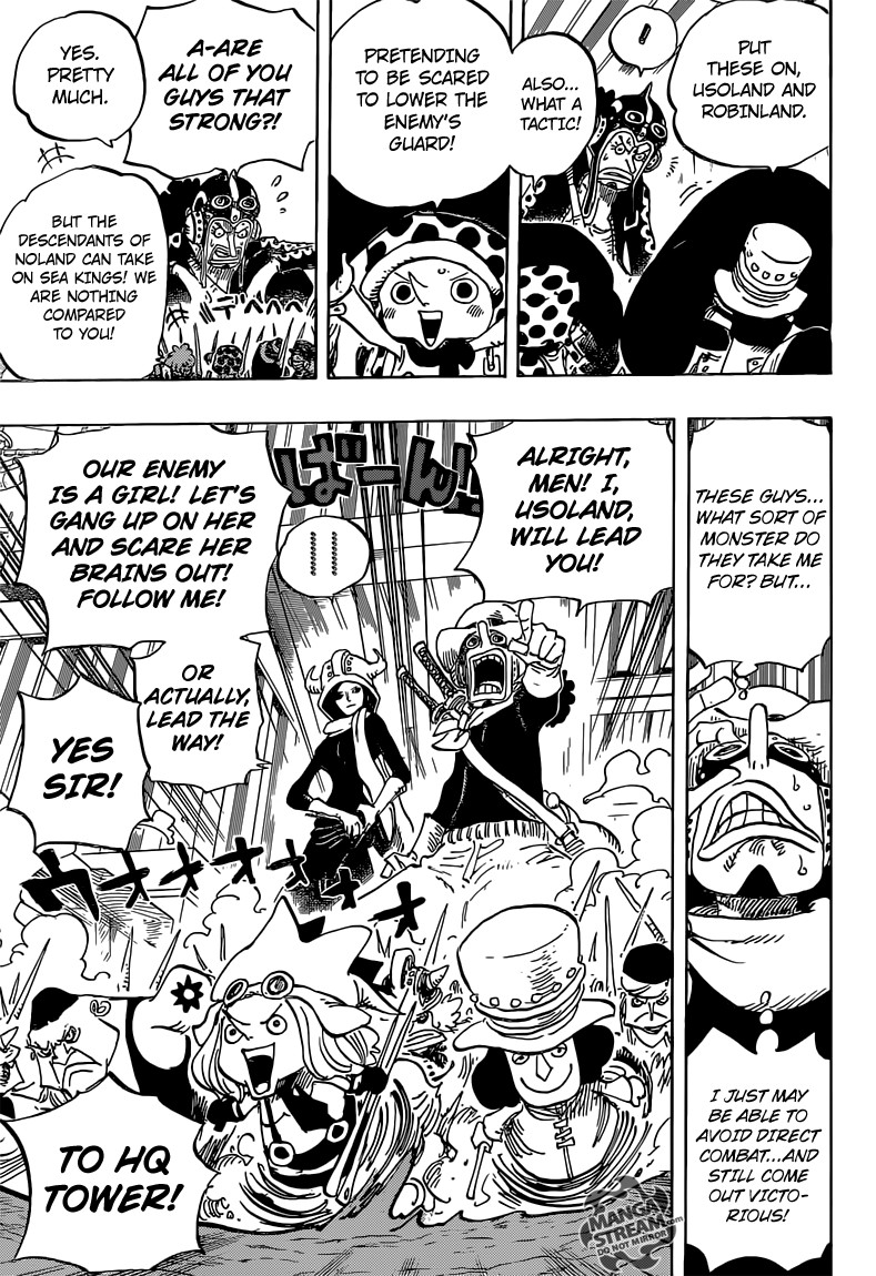 One Piece chapter 733 page 14