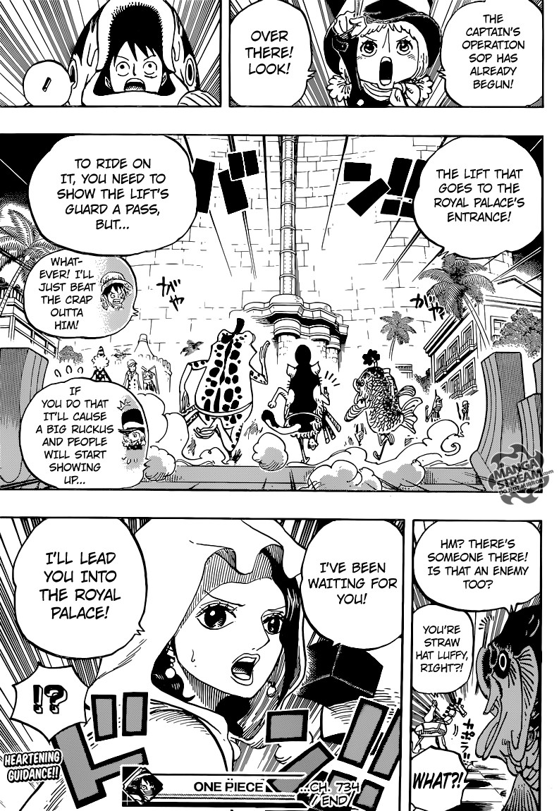 One Piece chapter 734 page 21