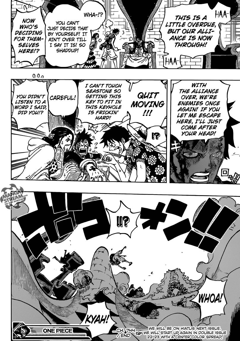 One Piece chapter 744 page 20