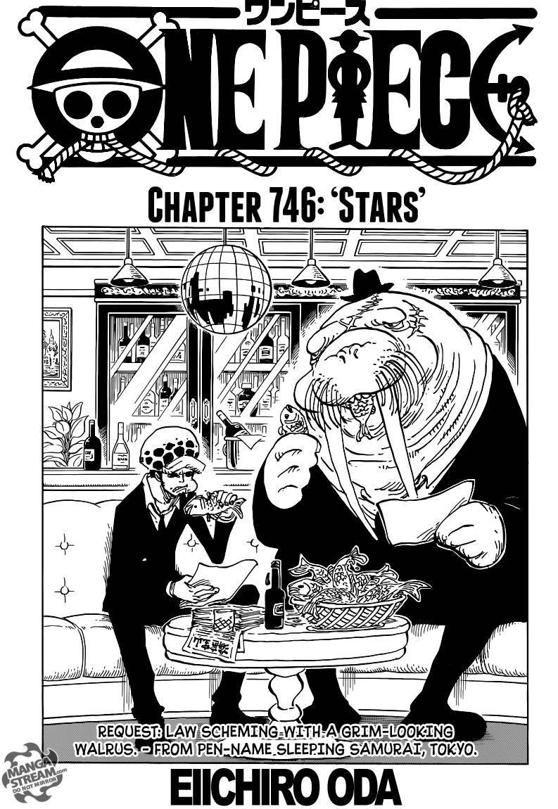 One Piece chapter 746 page 1