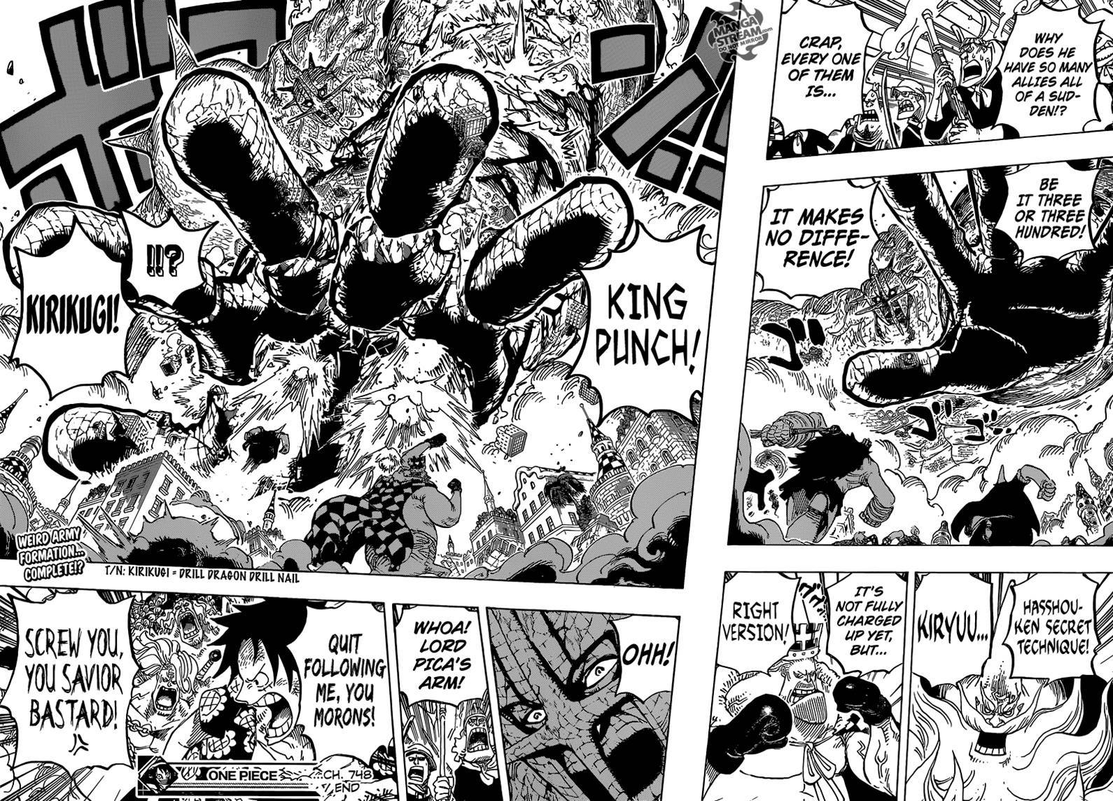 One Piece chapter 748 page 14