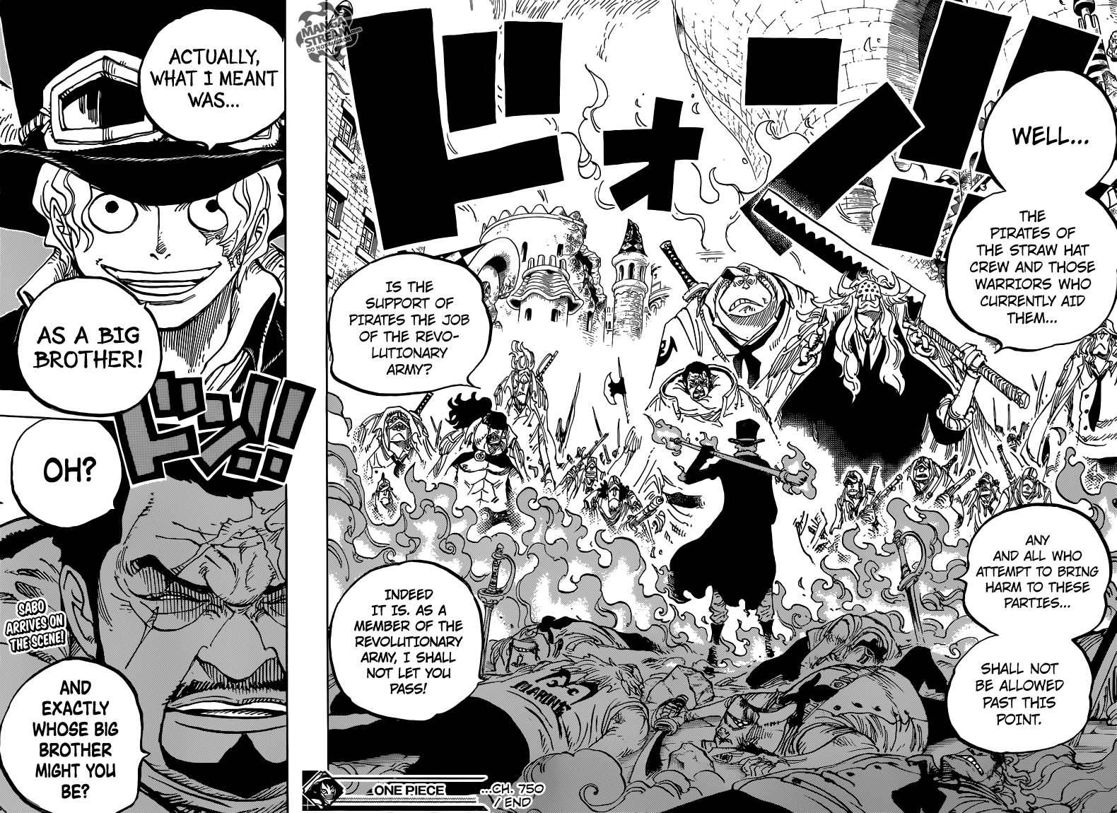 One Piece chapter 750 page 19