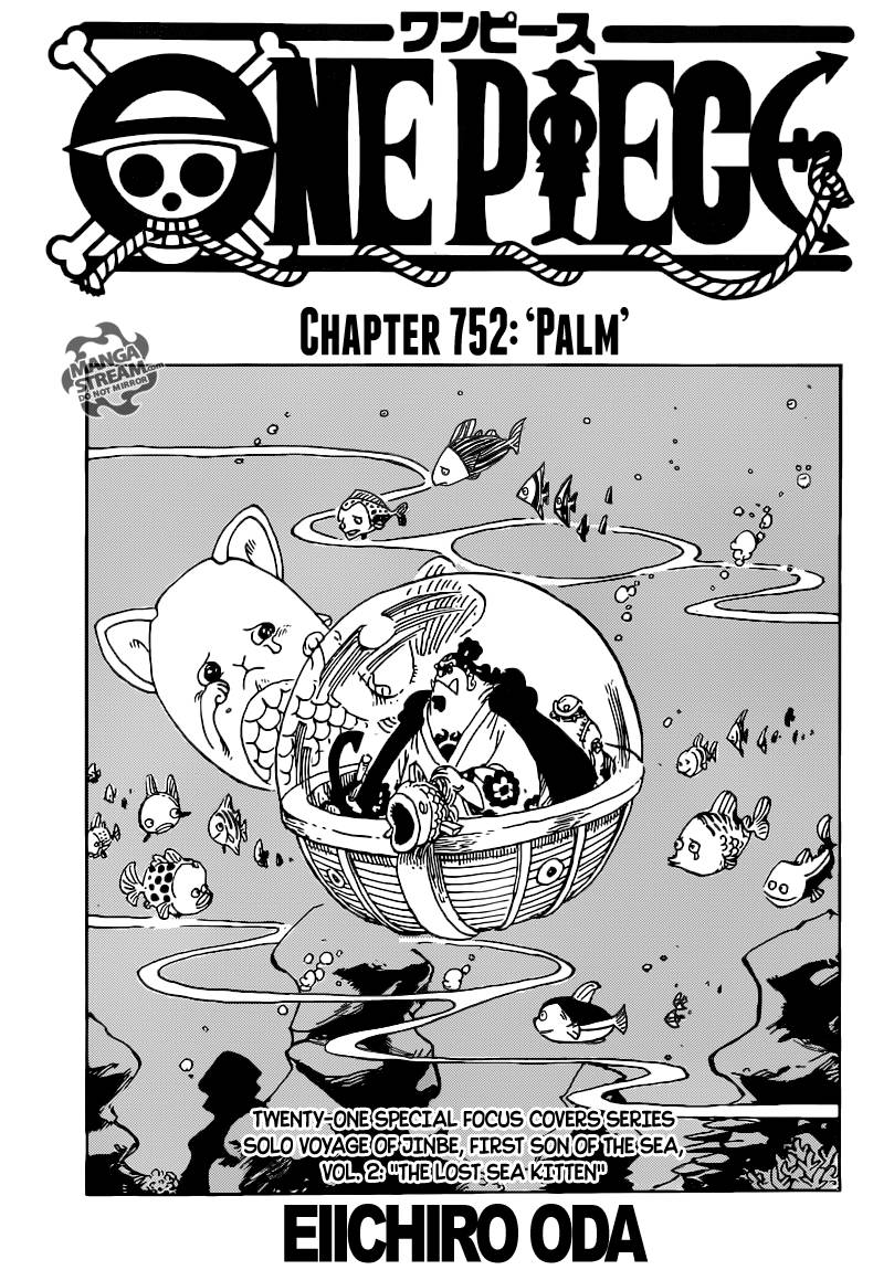 One Piece chapter 752 page 1