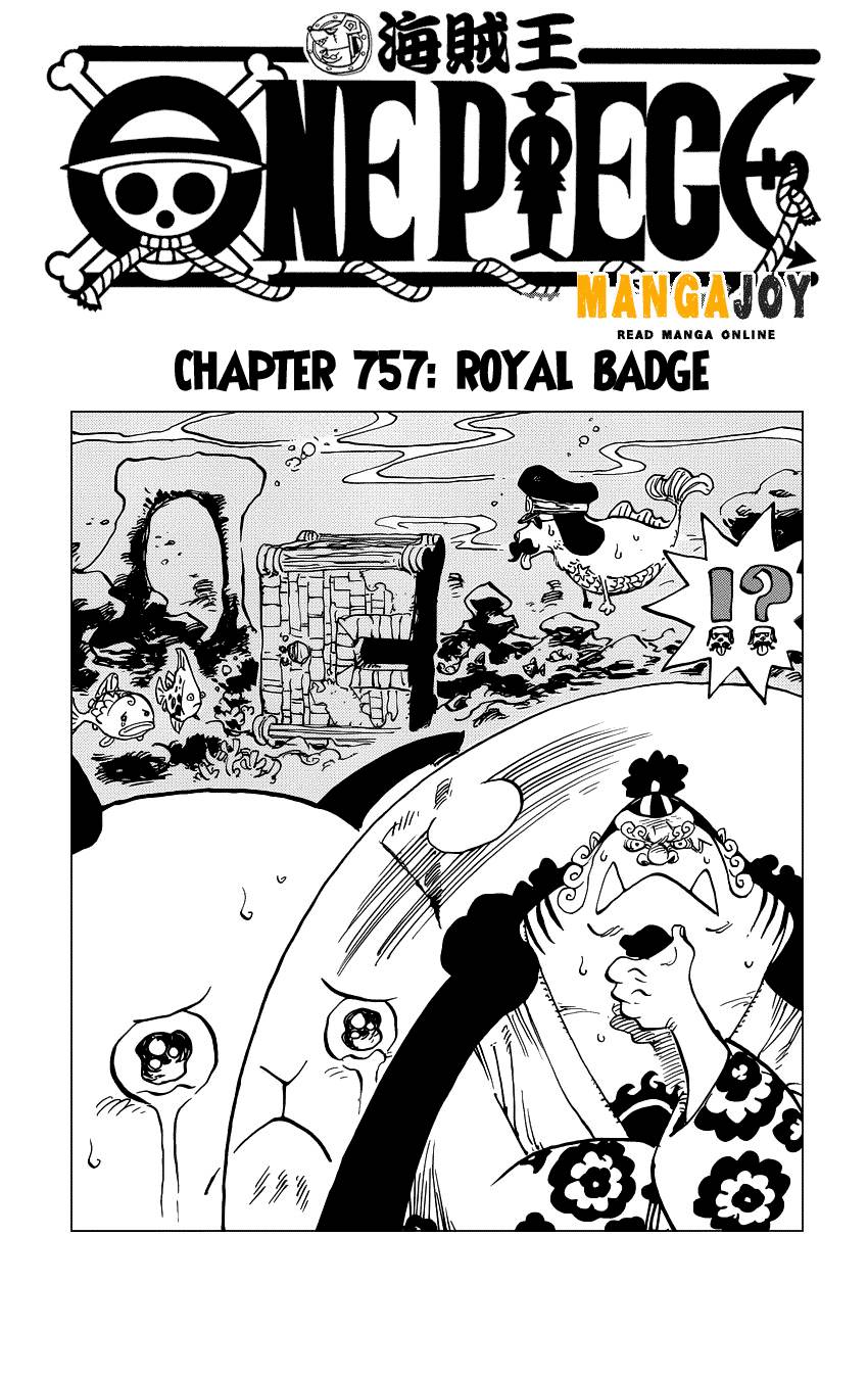 One Piece chapter 757 page 1