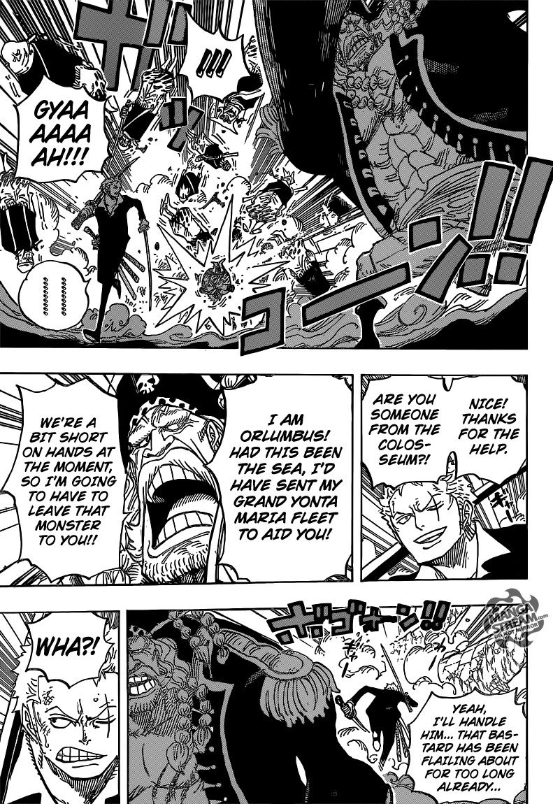 One Piece chapter 770 page 8