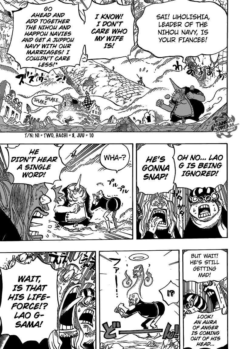 One Piece chapter 771 page 8