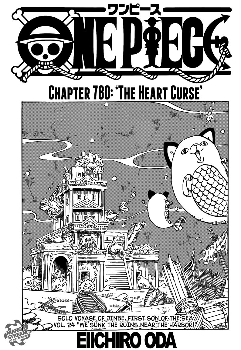 One Piece chapter 780 page 1