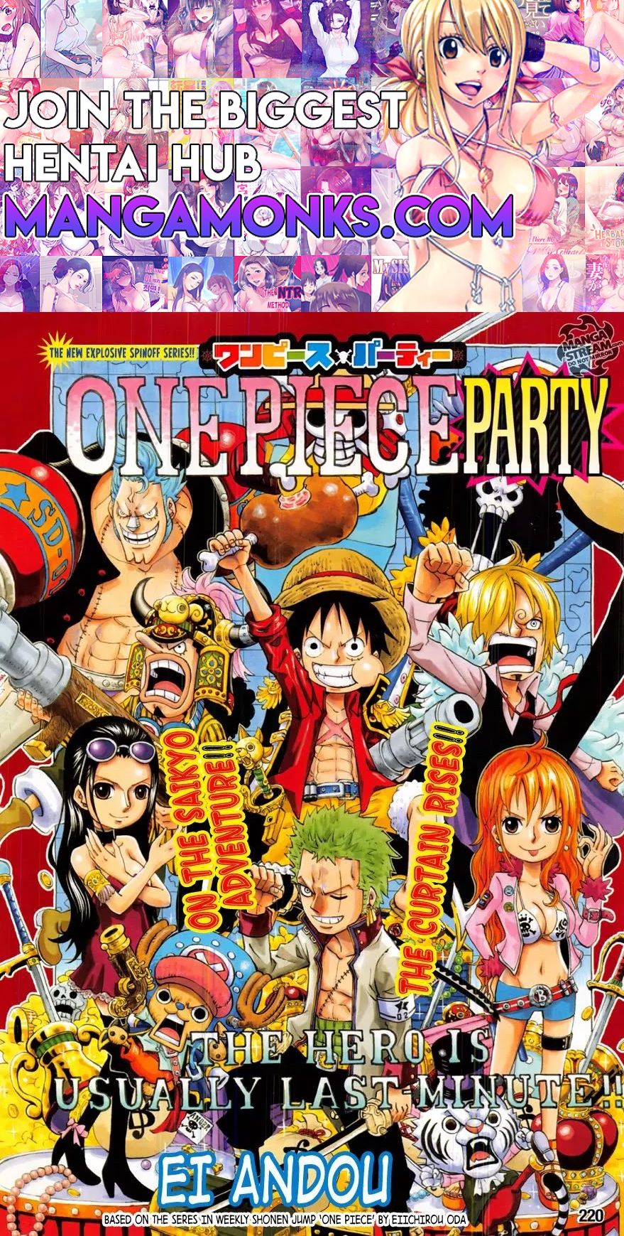 One Piece chapter 782.5 page 1